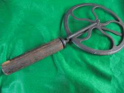 ANTIQUE BLACKSMITH "TRAVELER" FOR WHEEL SPOKE LAYOUT-NEAT