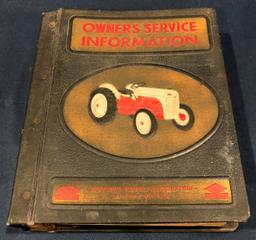 FORD OWNERS SERVICE INFORMATION BINDER