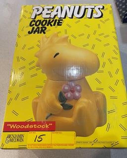 PEANUTS "WOODSTOCK" COOKIE JAR