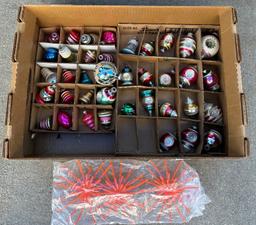 Vintage Christmas Bulb Ornaments