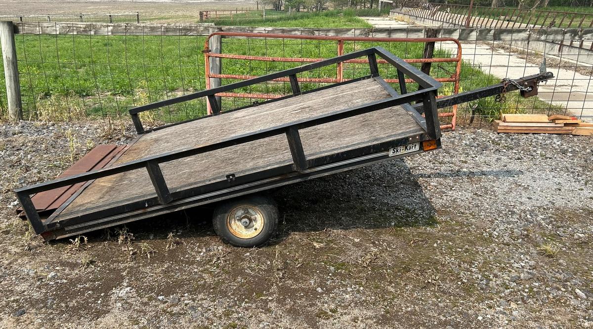 Ski-Kart Flatbed Trailer - 75" by 95"