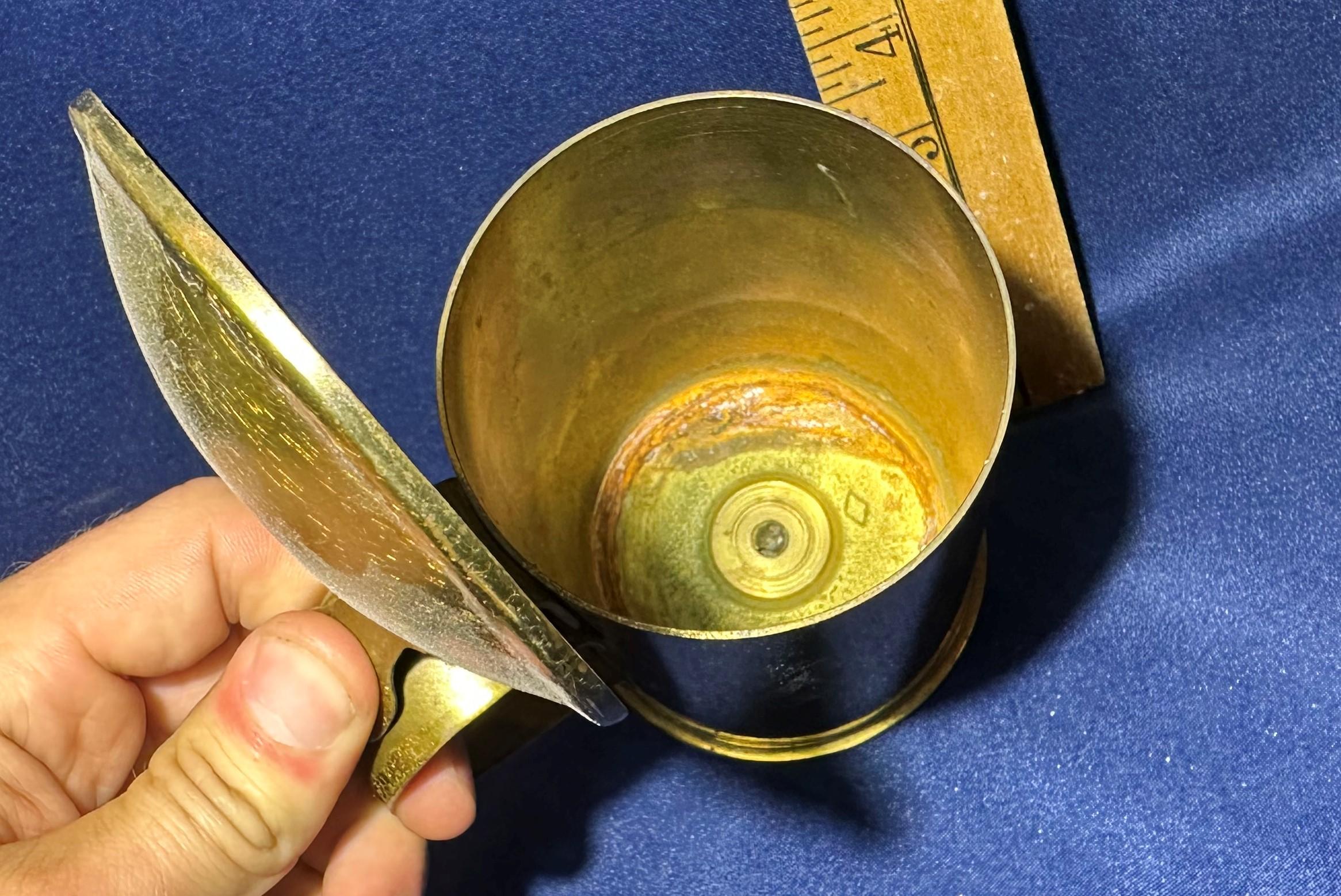 WWII Era 75mm Mug Trench Art