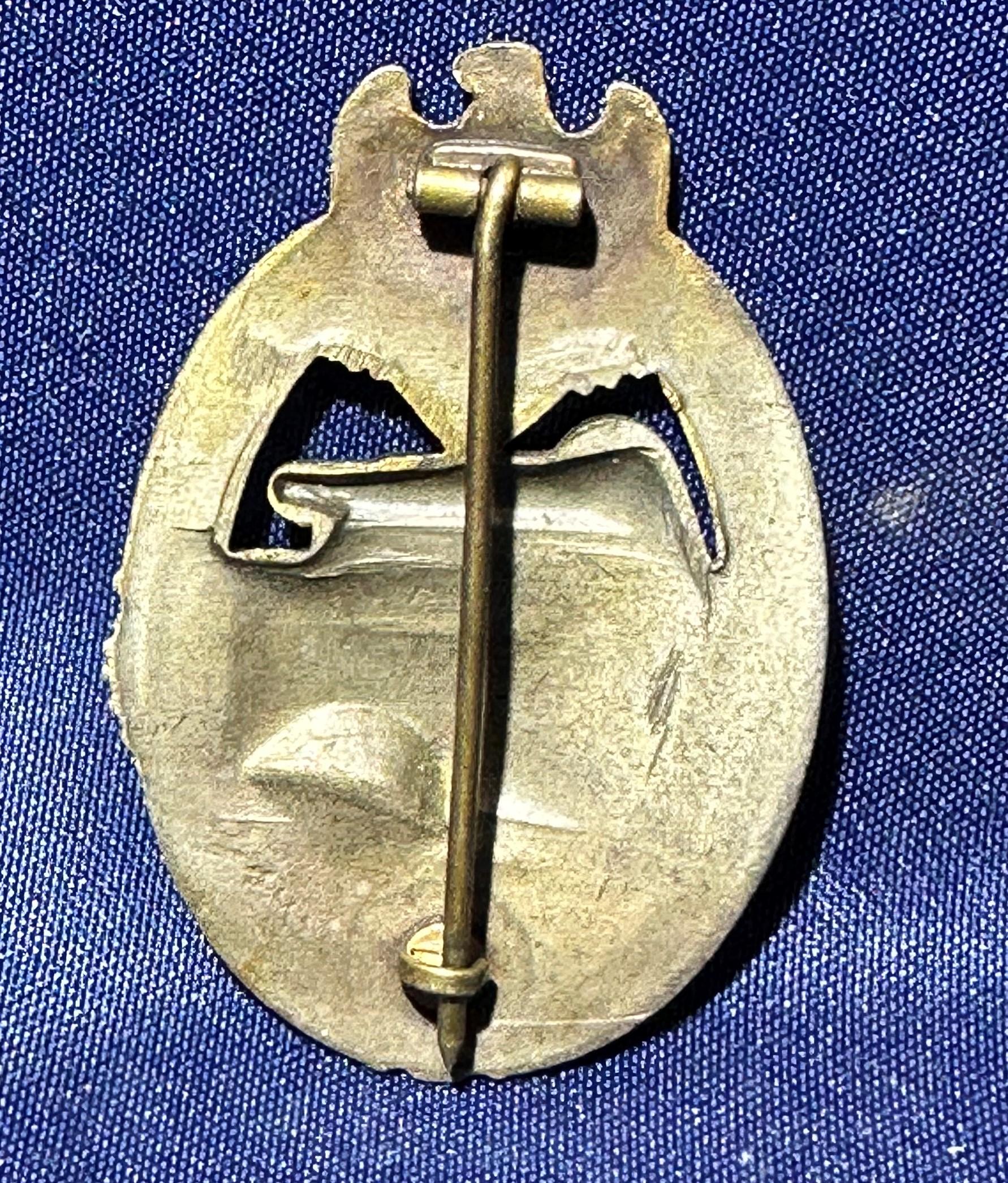 WWII German Army Panzer Heer Assault Badge