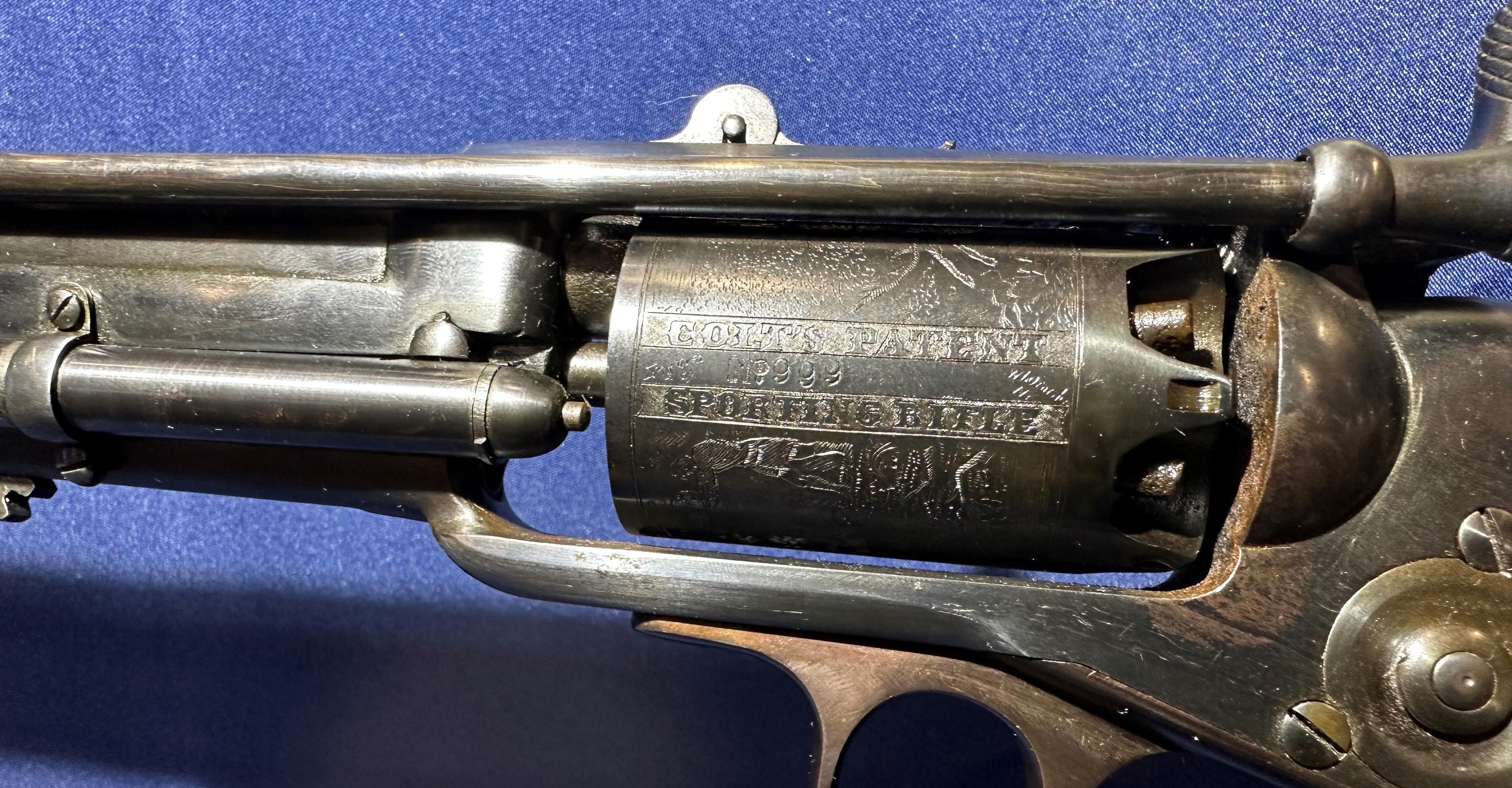 Colt Model 1855 Revolving Rifle .36 Cal