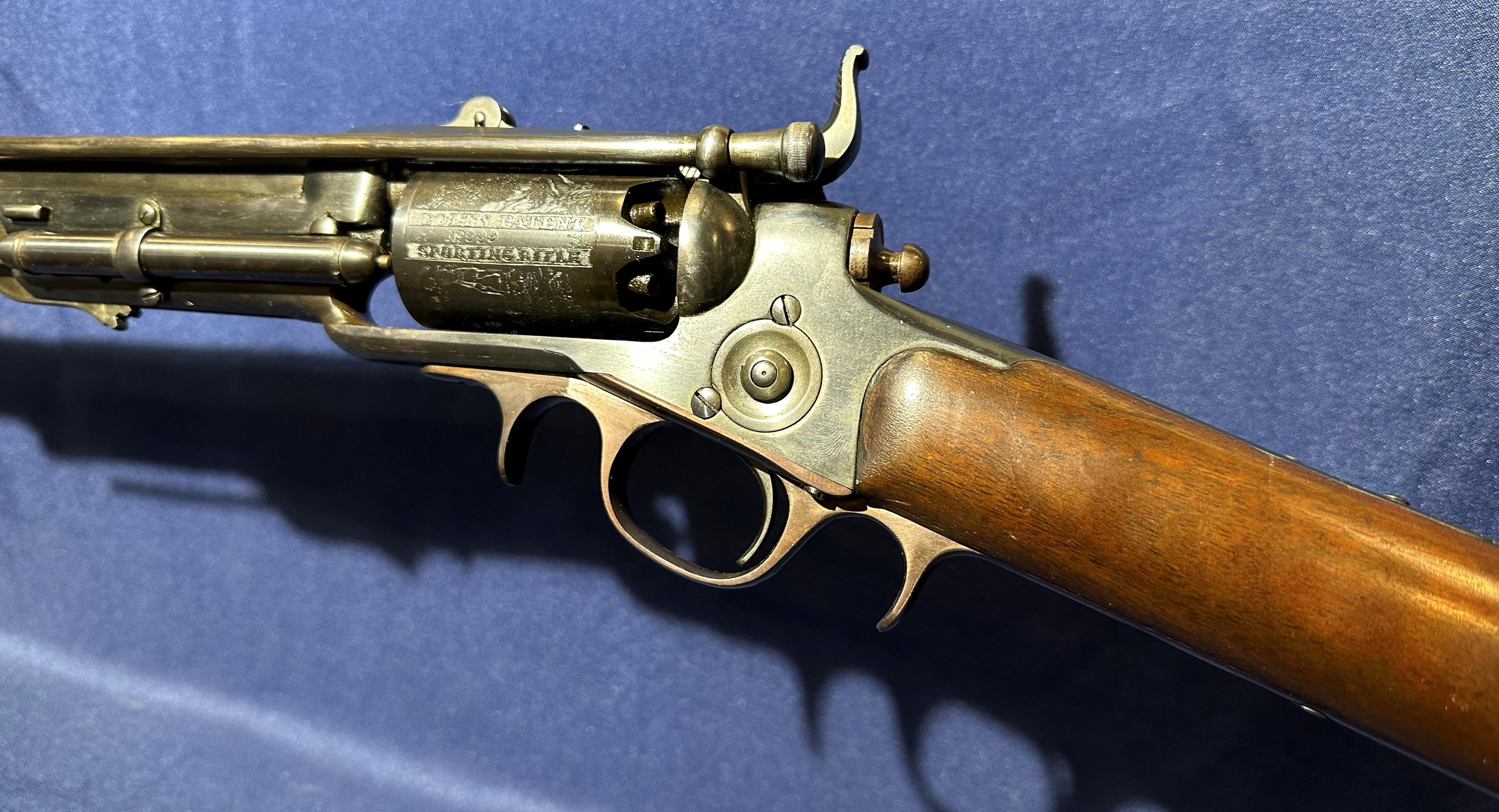 Colt Model 1855 Revolving Rifle .36 Cal