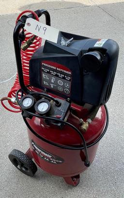 POWERMATE 10 GALLON PORTABLE AIR COMPRESSOR
