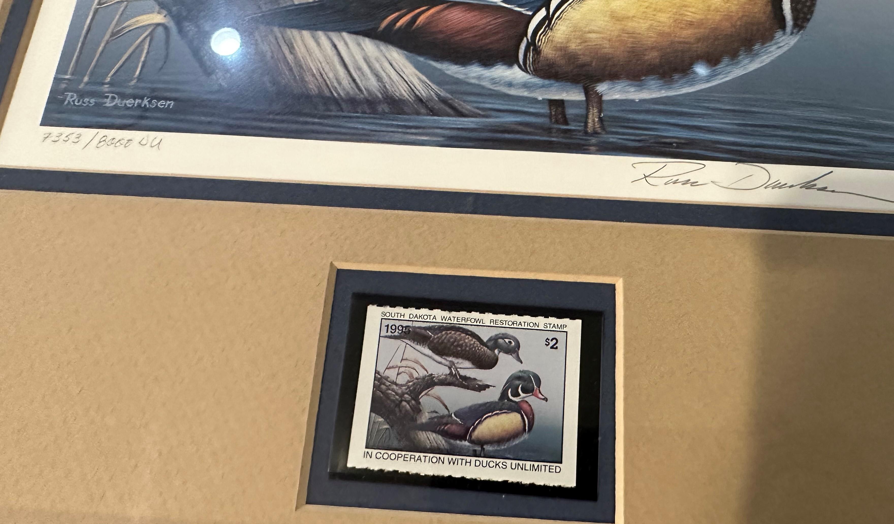 1995 South Dakota Waterfowl Restoration Stamp Print
