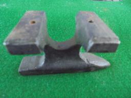 OLD MINIATURE IRON ANVIL-NICE