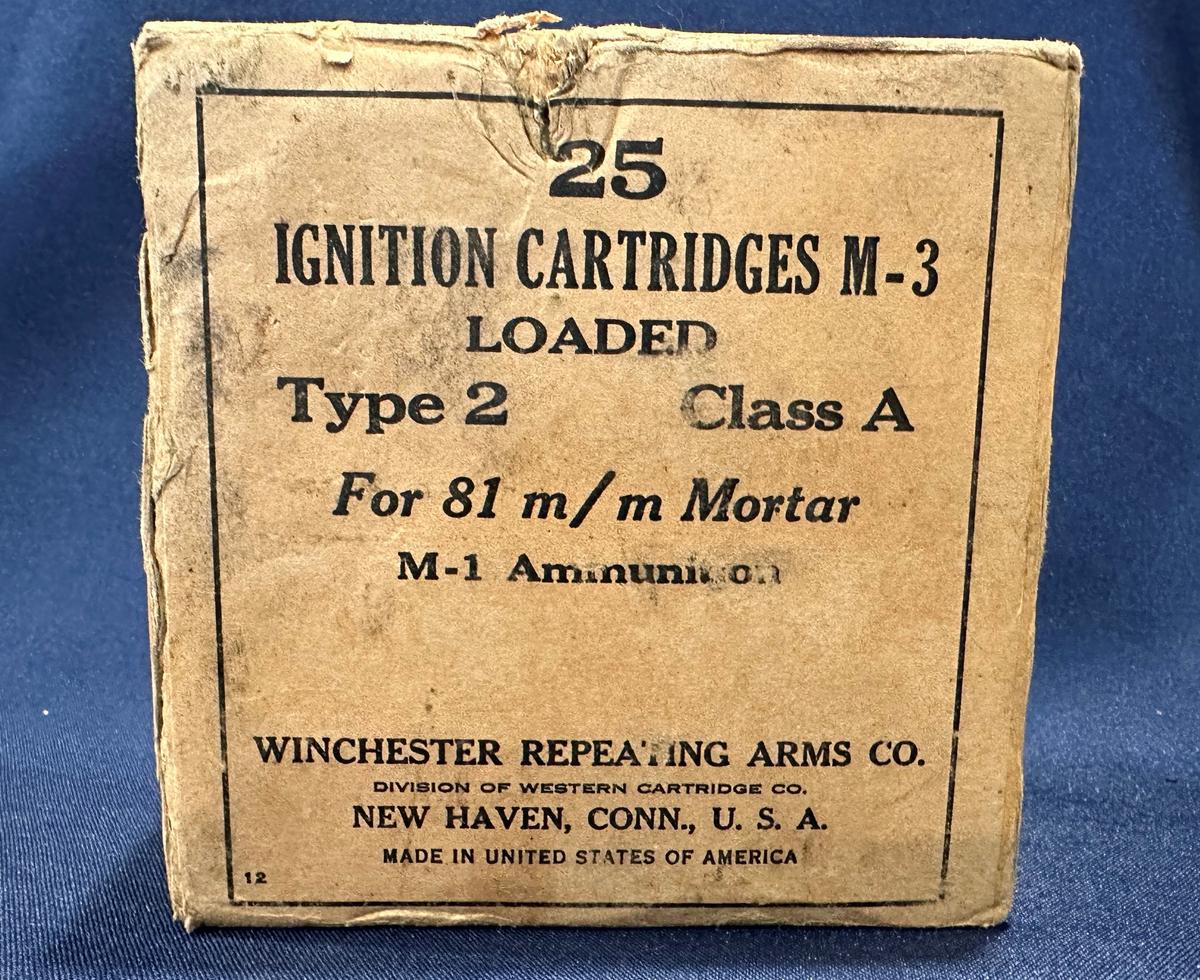 Winchester Ignition Cartridges M-3 Box