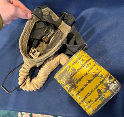 WWI Small Box Respirator Gas Mask