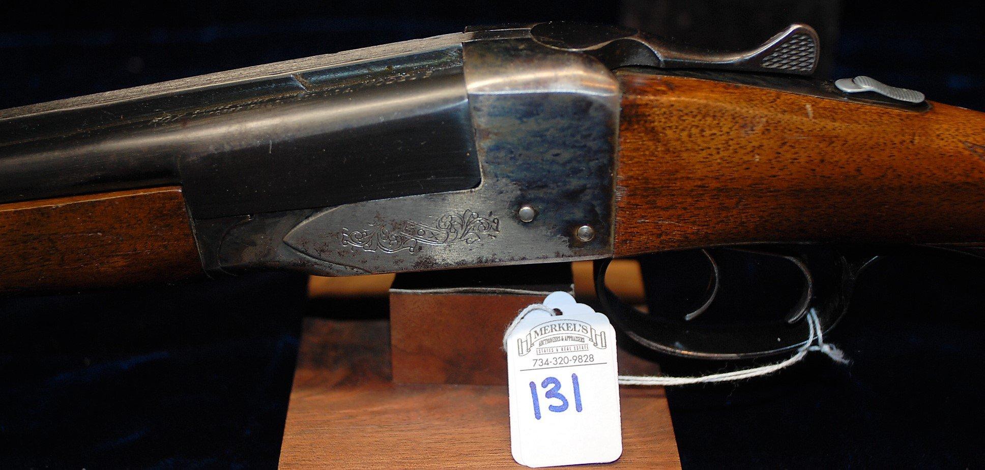 Vintage Fox Savage Model B 410-GA Side by Side Shotgun