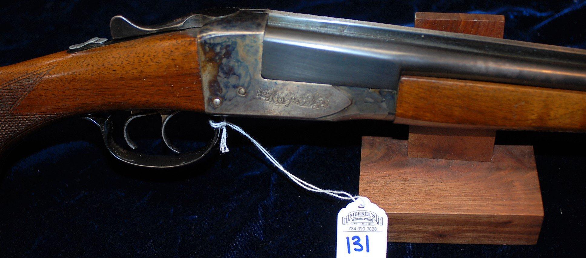 Vintage Fox Savage Model B 410-GA Side by Side Shotgun
