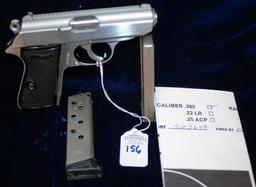 Walther Model PPK/S 380 ACP Semi-Auto Pistol