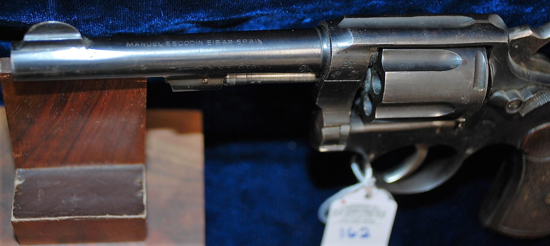 Manuel Escodin Spanish Model 1924 .32-20 WCF 6-Shot Revolver