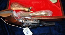 Colt Model 1849 Wells Fargo .31 Cal. Black Powder Revolver in Walnut Presentation Case