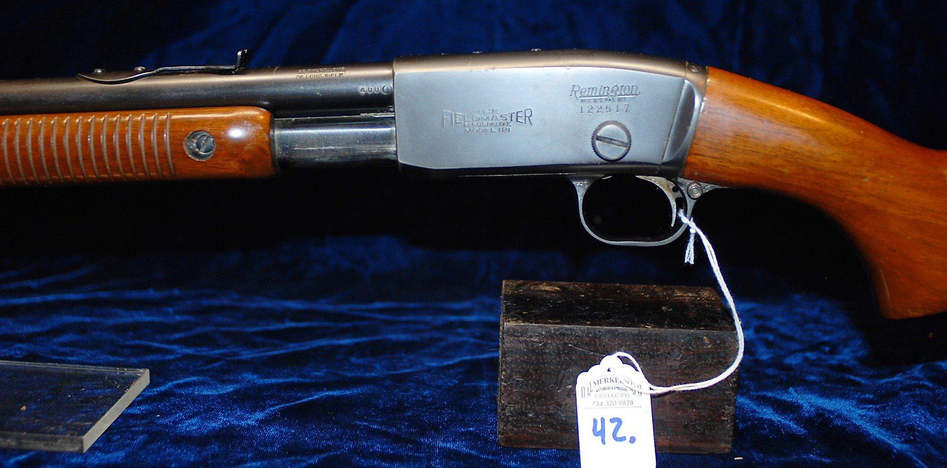 Remington Model 121 Fieldmaster Pump Action Rifle 22 S/L/LR