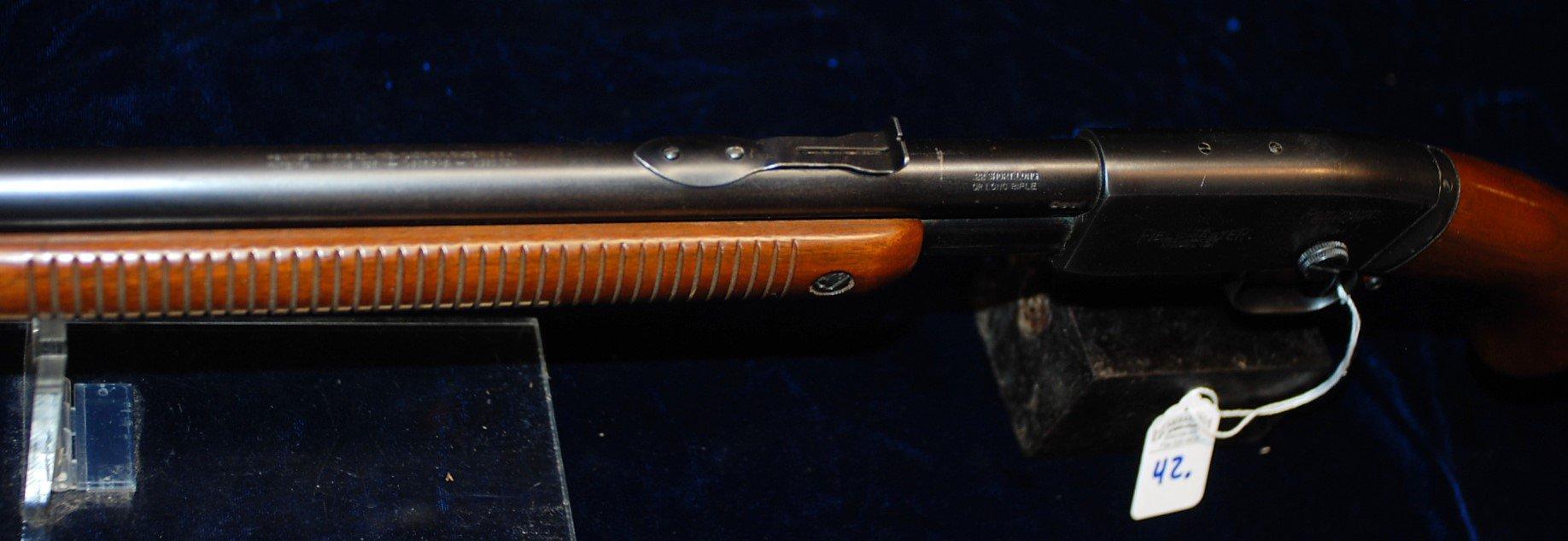 Remington Model 121 Fieldmaster Pump Action Rifle 22 S/L/LR
