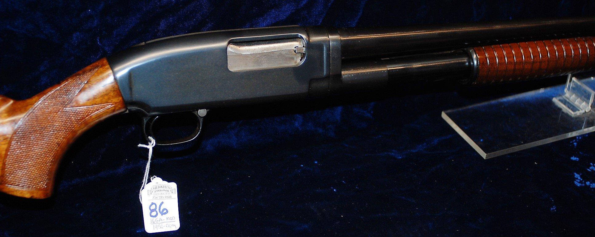 1950 Winchester Model 12 16-GA Pump Action Shotgun