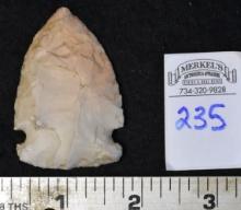 Large Early Native American Point (St. Clair Co. Illinois)