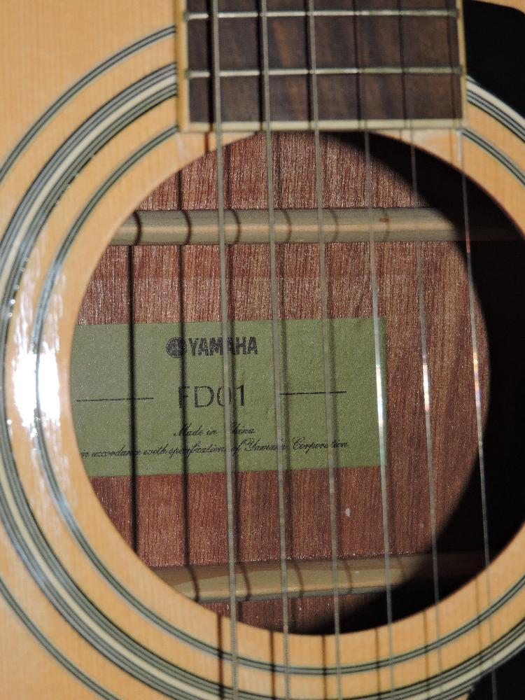 Yamaha Acoustic FD01 Guitar With Soft Case