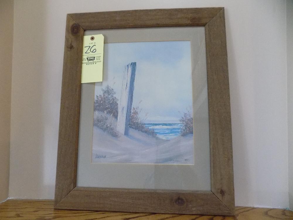 Iapham Dick Ladham print 24" x 21" #226/500