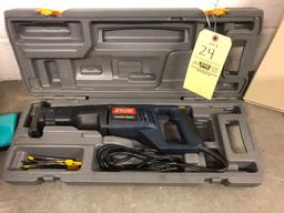 Ryobi variable speed saw with case