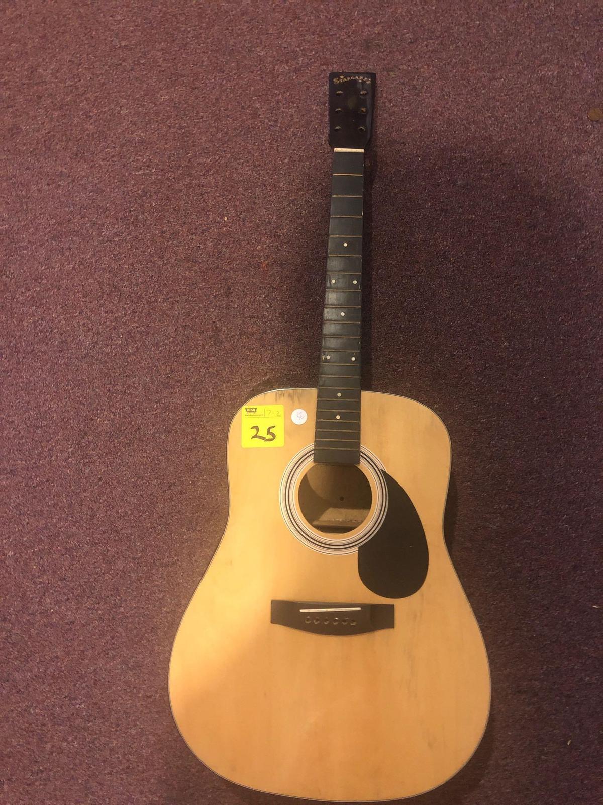 Stargazer acoustic guitar, no strings