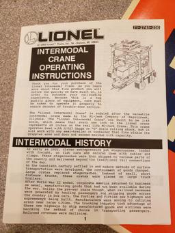Lionel Intermodal Crane