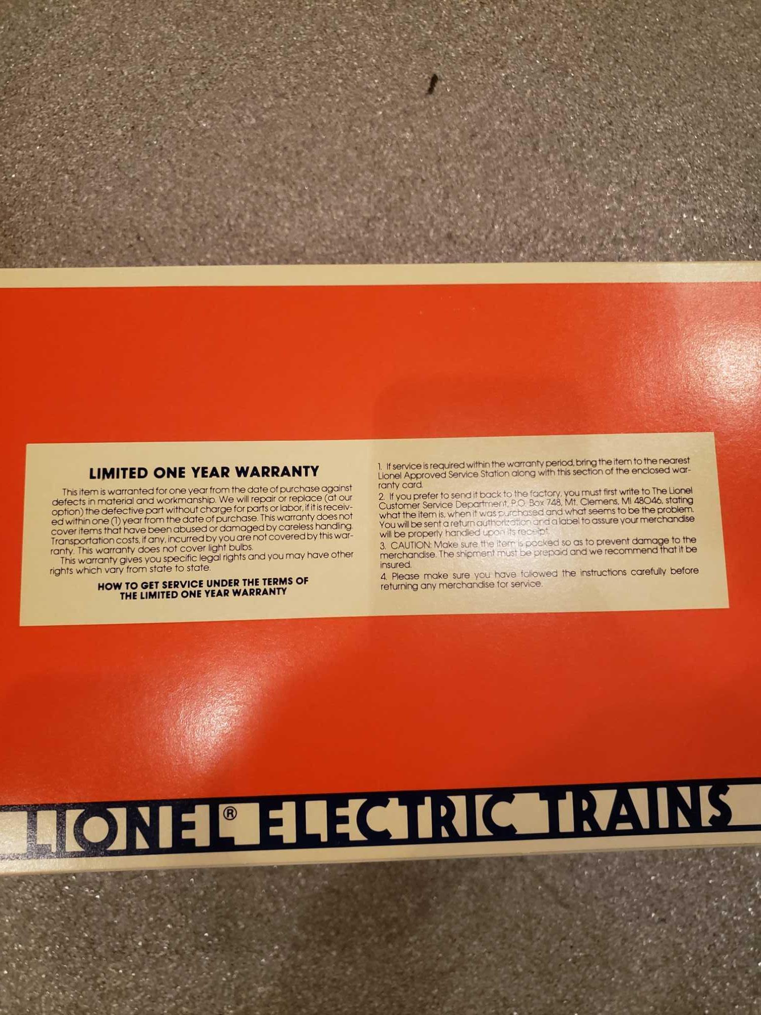 Lionel Intermodal Crane