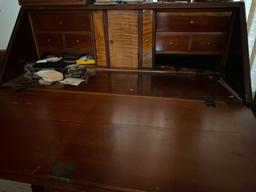 Antique slant front desk