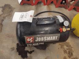 Two 5 gallon portable air tanks