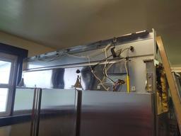 Stainless Steel Freezer Model #CFD-3FF, Needs Work