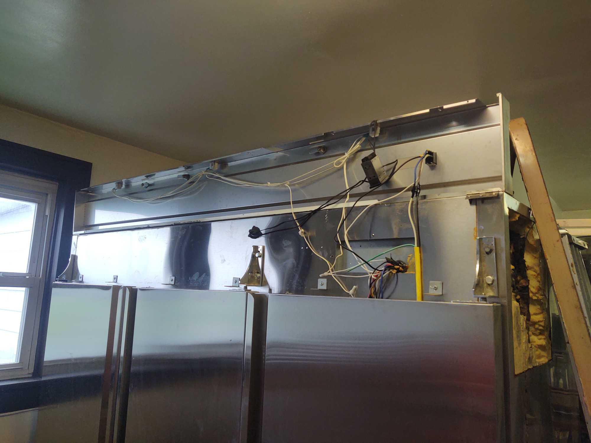 Stainless Steel Freezer Model #CFD-3FF, Needs Work