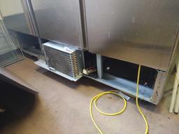Stainless Steel Freezer Model #CFD-3FF, Needs Work