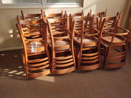 Eight chairs