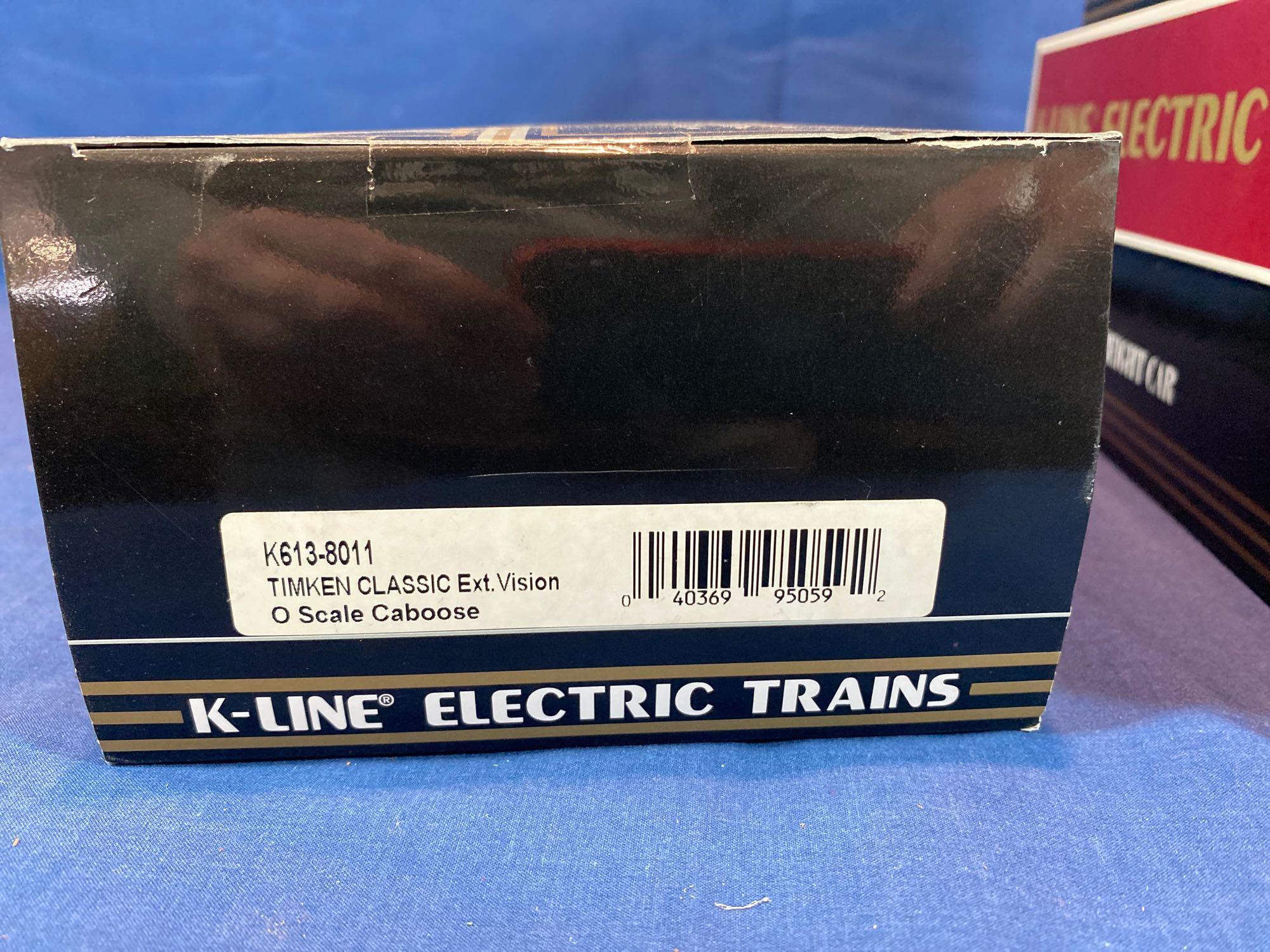 K-Line Timken MP-15 Diesel engine, & Timken cars & caboose