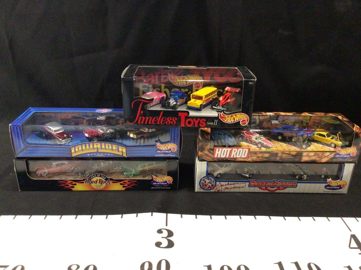 5 Hot Wheels Collectibles