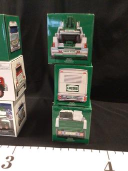 6 Hess Diecast Trucks 2014-2019