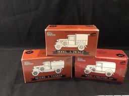 3 Racing Champions Model A Diecast