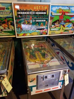 Wlliams Hot Tip pinball machine, no key