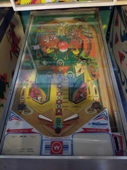 Wlliams Hot Tip pinball machine, no key