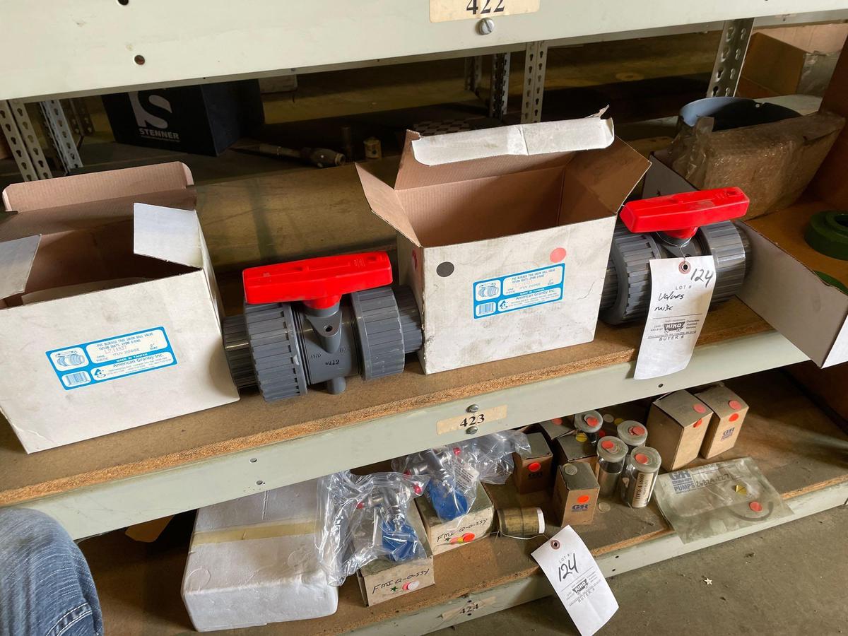 Valves. Shaft sleeves. Ect.