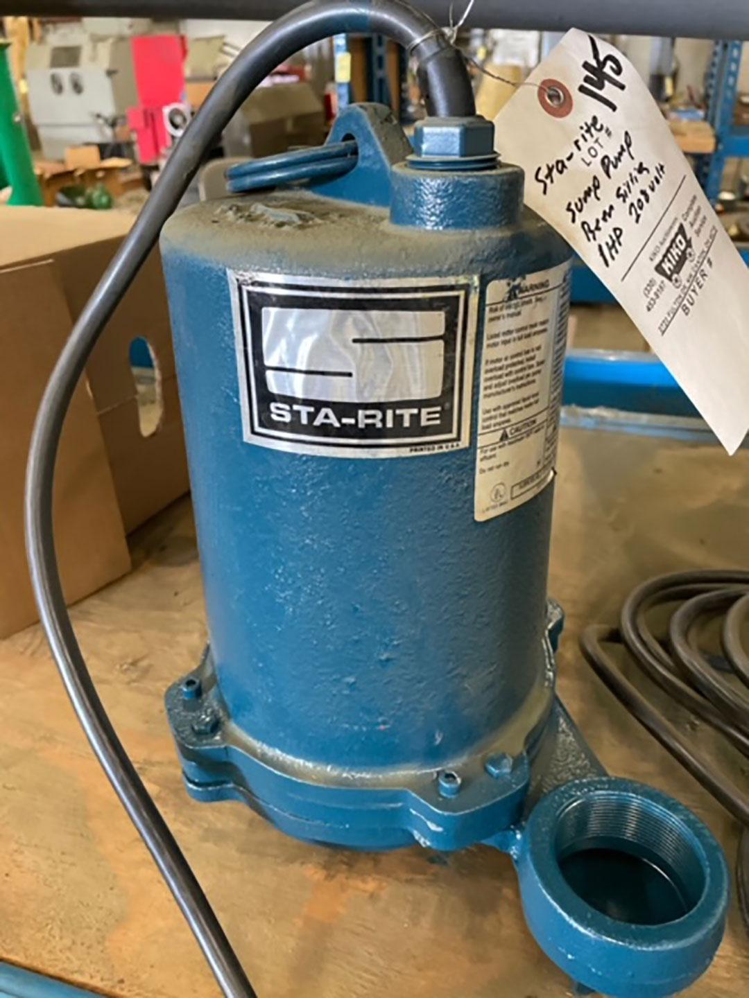 Sta rite sump pump 1hp