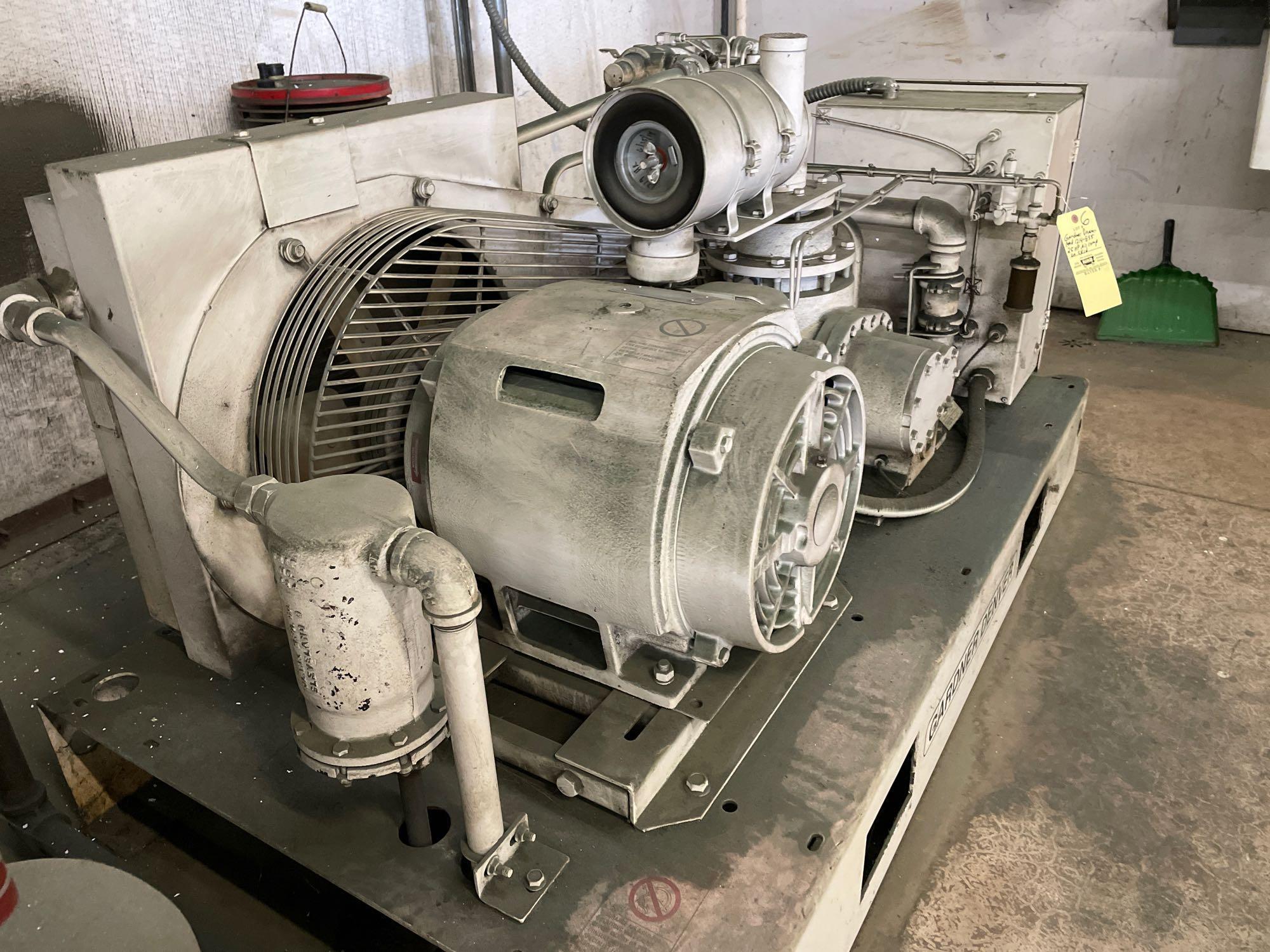 Gardner Denver mod 1214-855 25hp air compressor