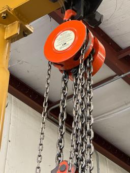 Cm 3ton chain hoist.