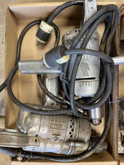 Power tools, drill, saw, sander