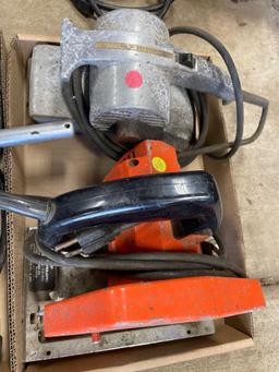 Power tools, drill, saw, sander