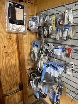 Mower belts, air filters, ignition, gas cap, misc. parts