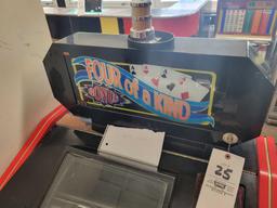 Four Of A Kind 25c arcade game, needs work