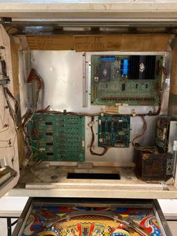Bally Nitro Ground Shaker Pinball machine.